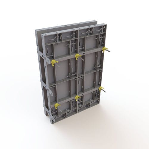 Fôrma modular - METAMODUL	 - Jean Four Eurobress - com quadro / em aço / em compensado