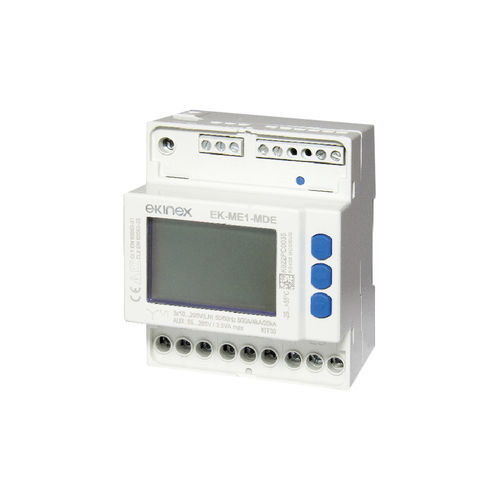 Medidor de energia elétrica trifásico - EK-MEK-30 - ekinex® - digital / 50 Hz / 60 Hz