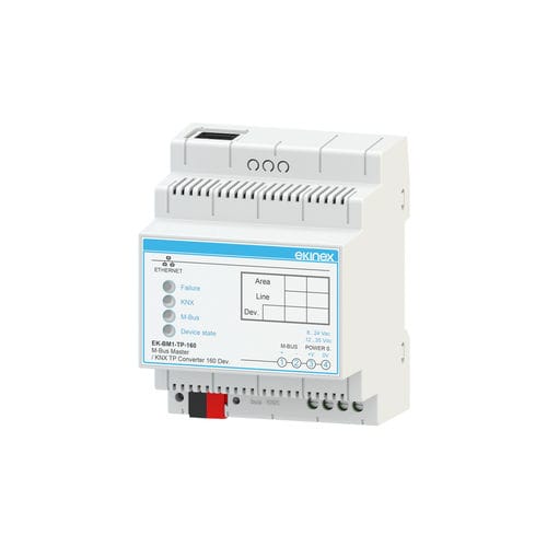 Módulo de interface passarela - EK-BM1-TP-20 - ekinex® - em trilho DIN / protocolo KNX