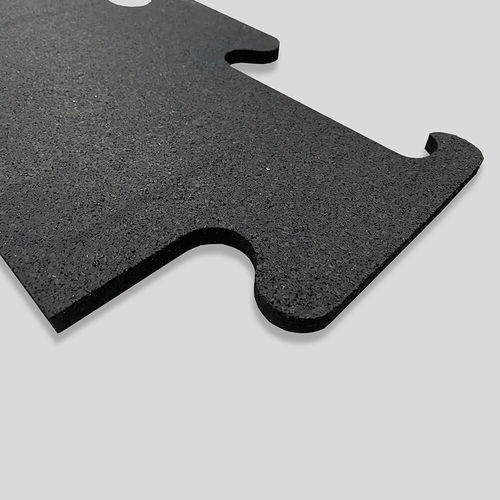 Revestimento de piso de borracha reciclada - BORDI PUZZLE HD - Ken bio srl - para ambiente interno / para pavilhão esportivos / para atividade esportiva