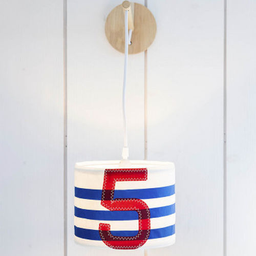 Cúpula de luz contemporânea - Small - 727 sailbags - em tecido / de velas recicladas