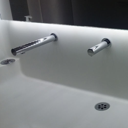 Misturador monocomando para lavatório - AKWALINE - SUPRATECH - para lava-mãos / de parede / de embutir