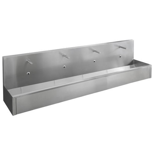 Lava-mãos de parede - LM-8 series - SUPRATECH - retangular / em aço inoxidável / em aço inoxidável