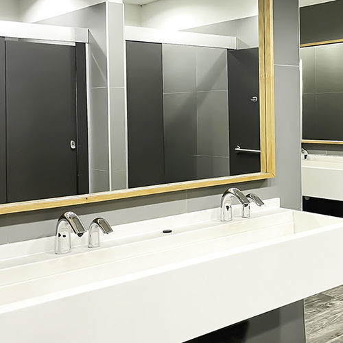 Misturador monocomando para lavatório - ALLURE DS - SUPRATECH - para lava-mãos / de bancada / de infravermelho