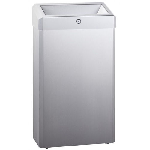 Lixeira para banheiro - ELITE - SUPRATECH - de parede / de instalação livre / em inox escovado