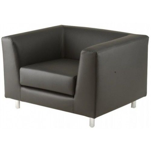 Poltrona contemporânea - QD1 - Castellani.it srl - em couro sintético / branca