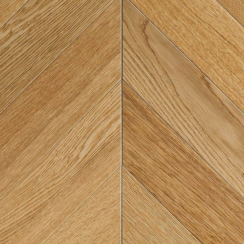 Piso maciço - SPINA FRANCESE 45° ROVERE SPAZZOLATO VERNICIATO - MONPAR - em carvalho / chevron / escovado