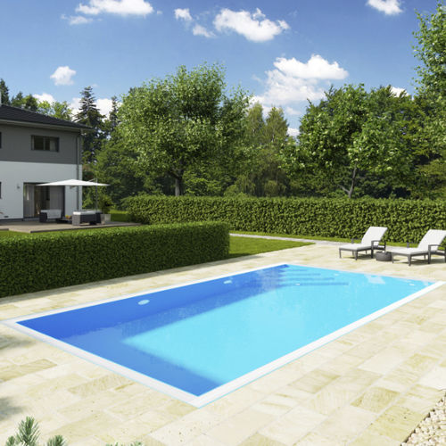 Piscina com transbordo - ALBIXON a.s. - para ambiente externo / enterrada / em concreto