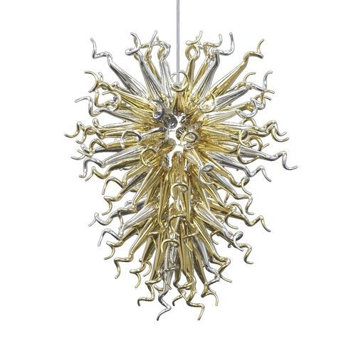 Lustre contemporâneo - Capriccio - Murano Lux - em vidro soprado / em vidro de Murano / para 12 lâmpadas