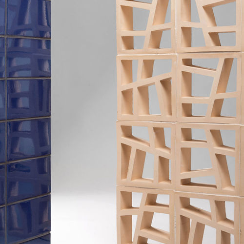 Elemento vazado em cerâmica - TRENCADÍS  - CERAMICA FERRES - para ambiente externo / para ambiente interno
