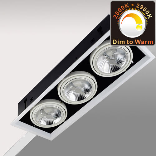 Spot de embutir no teto - ML- RLGL05- DTW - Mascot Group - de LED / retangular / IP20