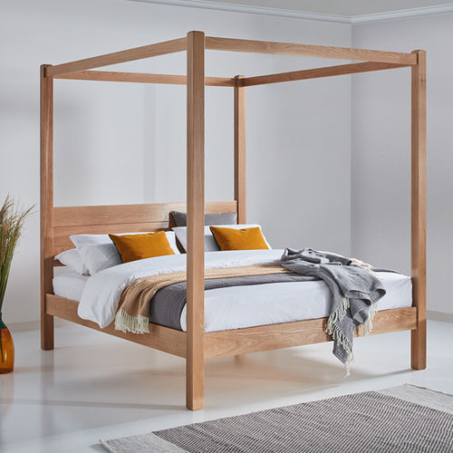 Cama com dossel - FOUR POSTER CLASSIC - Get Laid Beds - de casal / contemporânea / com compartimento de arrumação