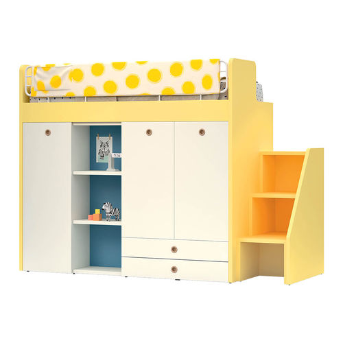 Cama de solteiro - ERGO - nidi - contemporânea / infantil / combinada