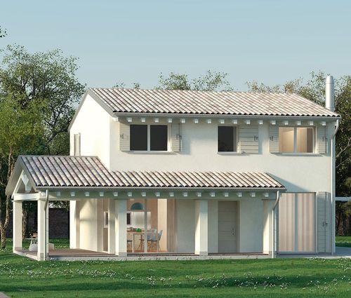 Casa pré-fabricada - NANCY T3+3 - Bio house - ecológica / antissísmica / modular
