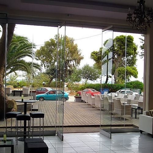 Porta de entrada - ARTEMIDA - Atrio Glass Doors - em vidro / camarão / contemporânea