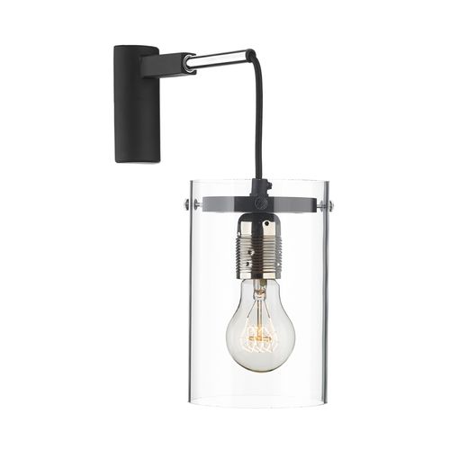 Arandela contemporânea - CINCINATTI - David Hunt Lighting - para ambiente interno / em metal cromado / em acrílico