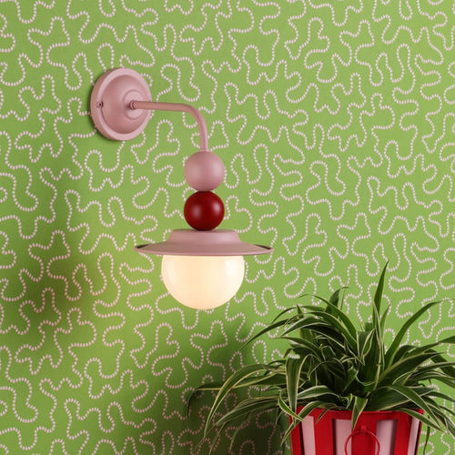 Arandela contemporânea - NEO  - David Hunt Lighting - para ambiente interno / em vidro opalino / esférica