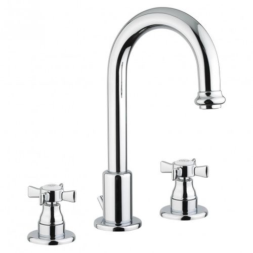 Misturador bicomando para lavatório - BDM-BIA-303 - BAGNODESIGN - de bancada / em metal cromado / para banheiro