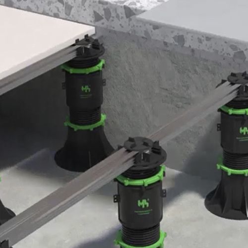 Vigota com perfil de alumínio - Moonbay Industrial Co., Ltd. - em H / linear / para piso