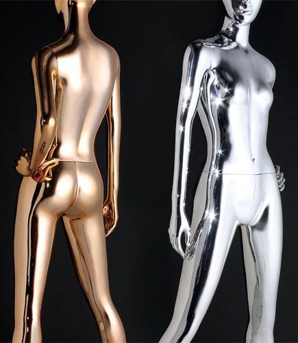 Manequim feminino adulto - CHROME FINISH - CNL mannequins - abstrato