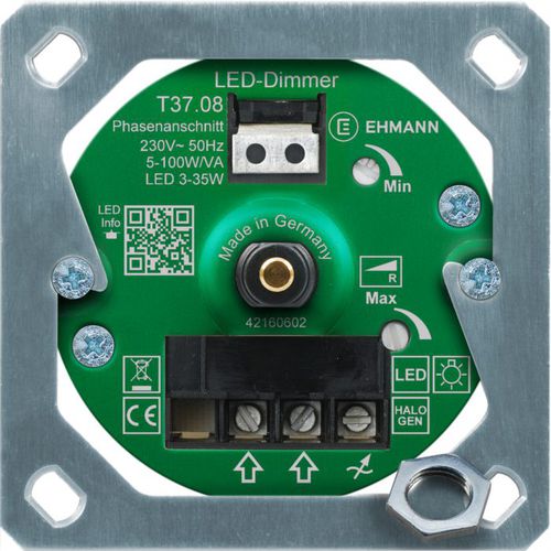 Variador de luminosidade - T37.08.1 : 3700x0810ch - Bodo Ehmann GmbH