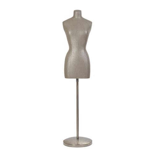 Busto feminino adulto - B306 IRIDESCENT  - STOCKMAN - abstrato / sem cabeça / bege
