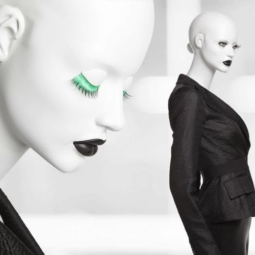 Manequim feminino adulto - 75 VOGUE - WINDOW FRANCE - realista / sentado / de gama alta