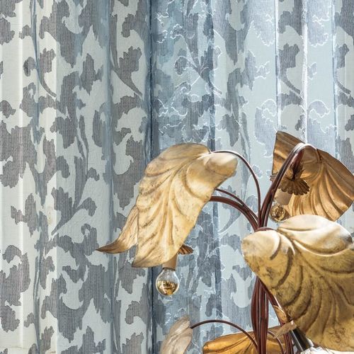 Cortina de voile estampada - LUST LOVABLE  - FR-One - em poliéster / lavável / antichama
