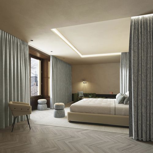 Tecido para cortinas - SENSATIONAL : SAVANT  - FR-One - estampado / em poliéster / lavável