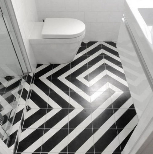 Ladrilho hidráulico fosco - V20-215 - Viet Tiles Corporation - para ambiente interno / de piso / de parede