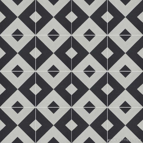 Ladrilho hidráulico para ambiente interno - V20-184 - Viet Tiles Corporation - para ambiente externo / de piso / de parede