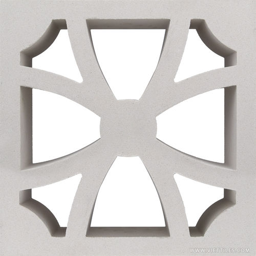 Bloco de concreto oco - VCB30-010-1000 ASTRO - Viet Tiles Corporation - decorativo / para cerca de jardim / para parede