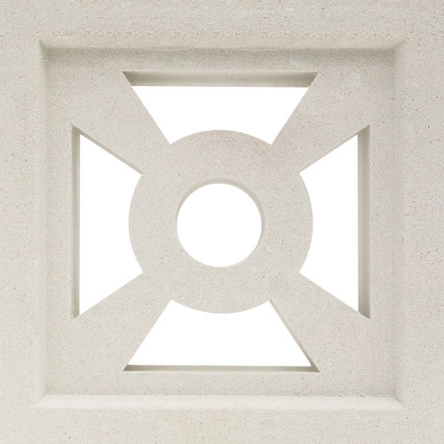 Bloco de concreto oco - VCB-004 ROMAN - Viet Tiles Corporation - decorativo / perfurado / para parede divisória