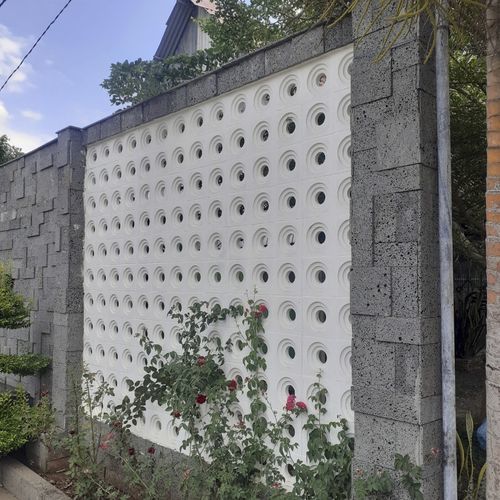 Bloco de concreto oco - VCB-030 FIELD 2 - Viet Tiles Corporation - para parede / para parede divisória / para parede de retenção