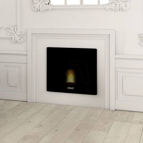Lareira tipo inserto a pellets - ARKOS GLASS - KALON