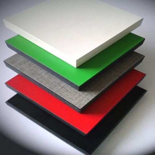 Painel laminado em HPL - JLF-P-581 - Guangdong Yuhua Building Materials Co.,Ltd. - para construção / para móveis / de parede