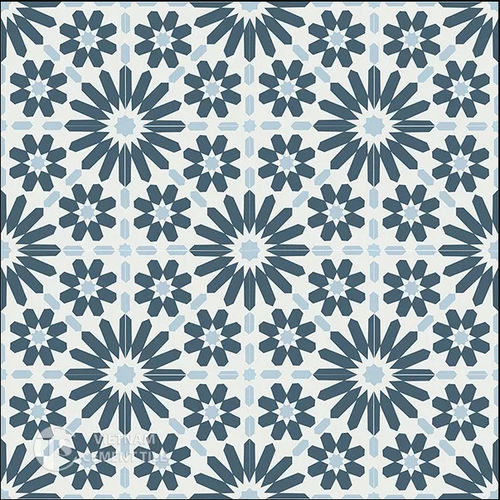 Ladrilho hidráulico para ambiente interno - CTS 19.11 - Vietnam cement tile corp - de piso / de parede / 20x20 cm
