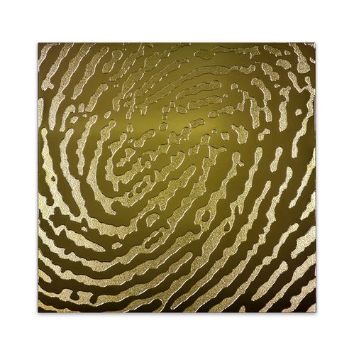 Painel decorativo de revestimento - FINGERPRINT GOLD - PlusObject - de parede / em vidro / texturizado