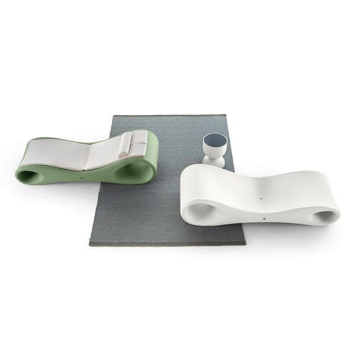 Cama de relaxamento da linha comercial - SLICE - Lyxo Design - sustentável / reutilizável