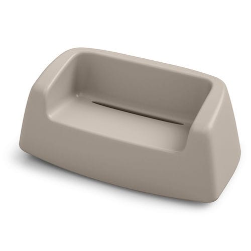 Sofá de design minimalista - SUGAR - Lyxo Design - para ambiente externo / em polietileno / ergonômico