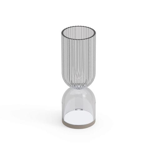 Vaso com iluminação - ALBA A - Lyxo Design - design / em PMMA / de metacrilato