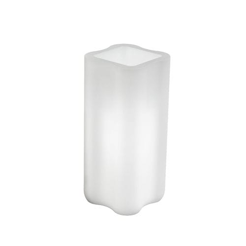 Floreira em polietileno - NEBULA LUMINOUS COLUMN - Lyxo Design - retangular / 100% reciclável / resistente a UV