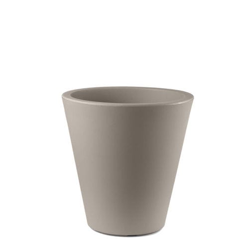 Vaso de jardim em polietileno - LOTO - Lyxo Design - para piso / redondo / resistente a UV