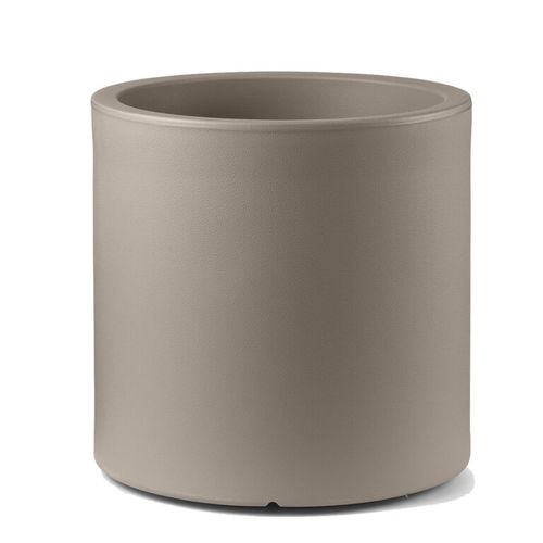 Vaso de jardim em polietileno - LOTO - Lyxo Design - freestanding / cilíndrico / resistente a UV
