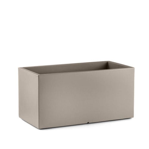 Floreira em polietileno - LOTO - Lyxo Design - retangular / 100% reciclável / reutilizável