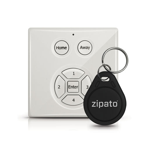 Leitor de cartão RFID - MINI KEYPAD - Zipato - para controle de acesso automático