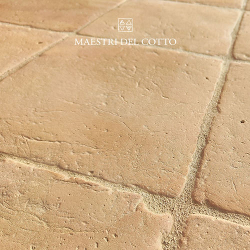 Placas de revestimento em terracota - COTTO CHIARO UMBRO VISSUTO - MAESTRI DEL COTTO - com acabamento natural / para ambiente externo / de jardim