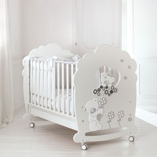 Cama de bebê contemporânea - SERENATA - Baby Expert - em madeira