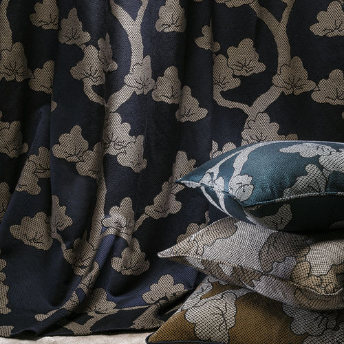 Tecido para estofados - ARBRE DES SONGES - MISSIA - para cortinas / com natureza / em linho