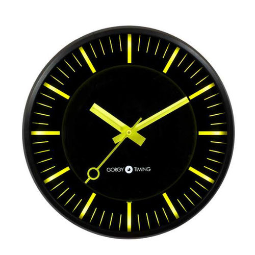 Relógio contemporâneo - HANDI® TGV 93-700  - Gorgy Timing - de parede / analógico / em vidro